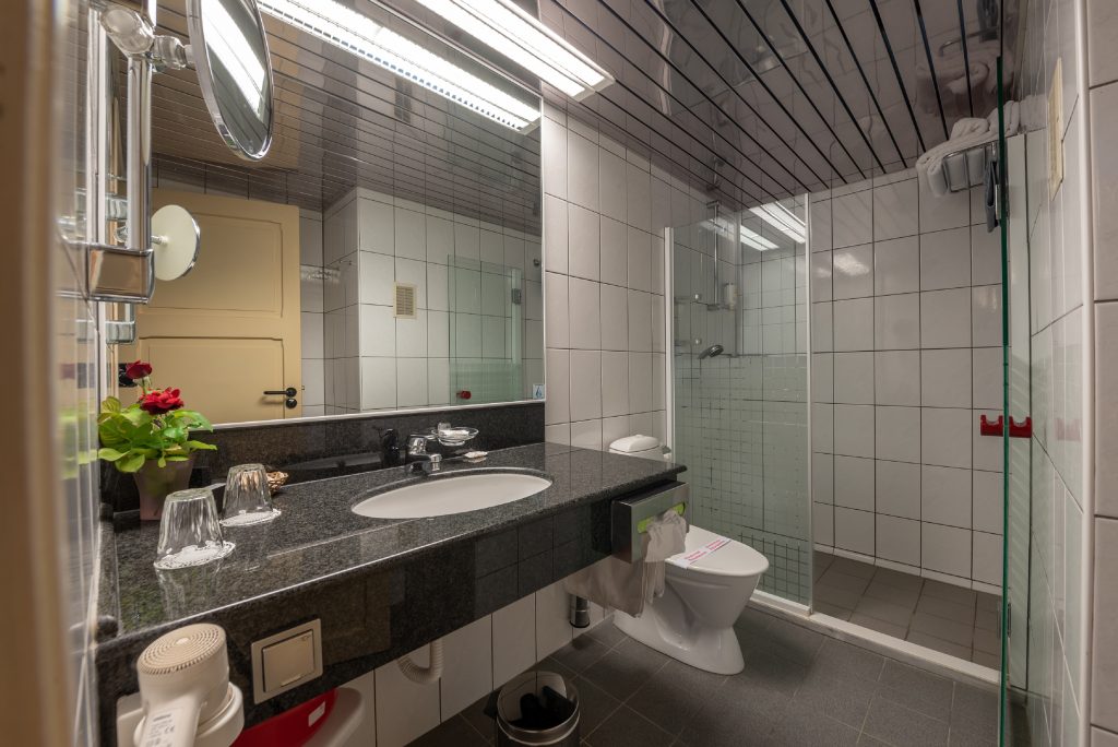 Bathroom of a two rooms Apartment Creta Solaris Stalida Crete